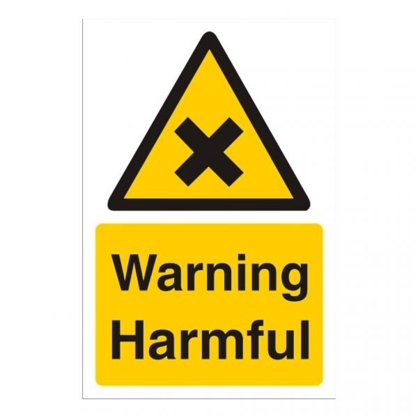 Warning Harmful Sign