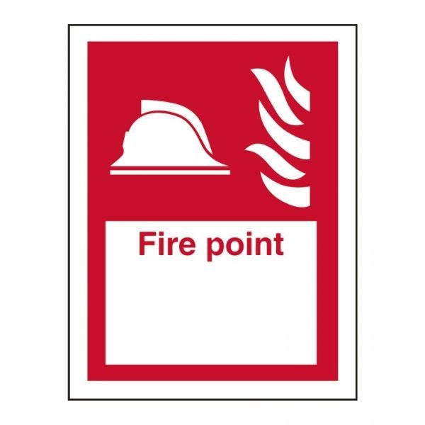 Fire Point Location Sign