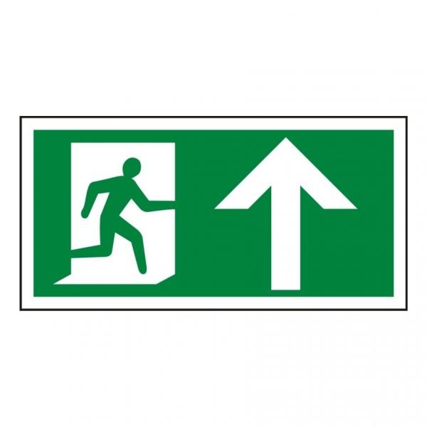 Running Man Arrow Up Sign