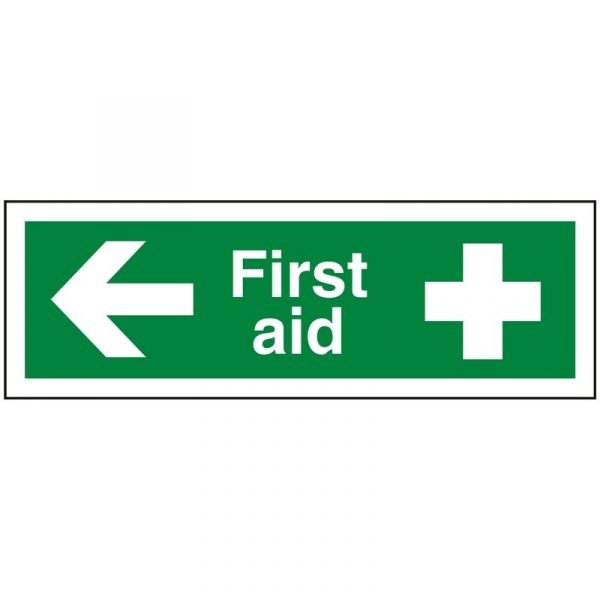 First Aid Left Sign
