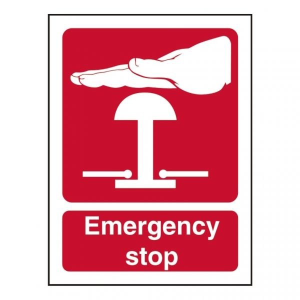 Emergency Stop Sign