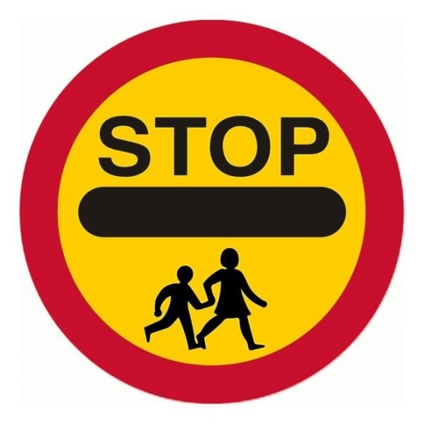 Stop Children Sign