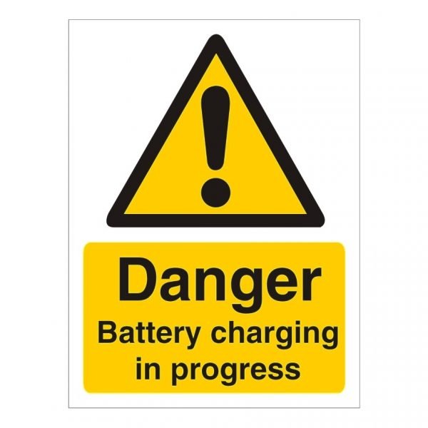 Battery Charging Sign
