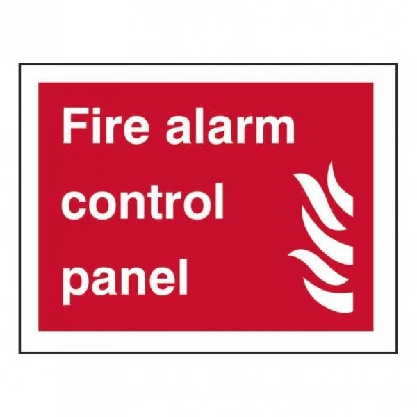 Fire Alarm Control Panel Sign