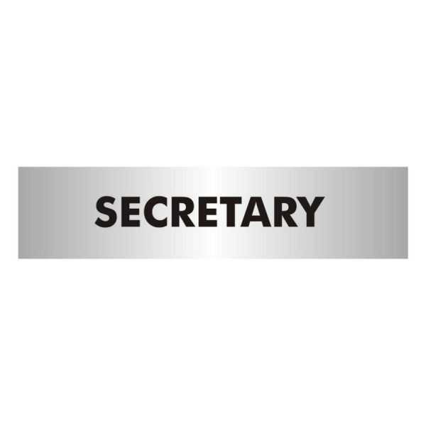 Secretary Office Door Sign